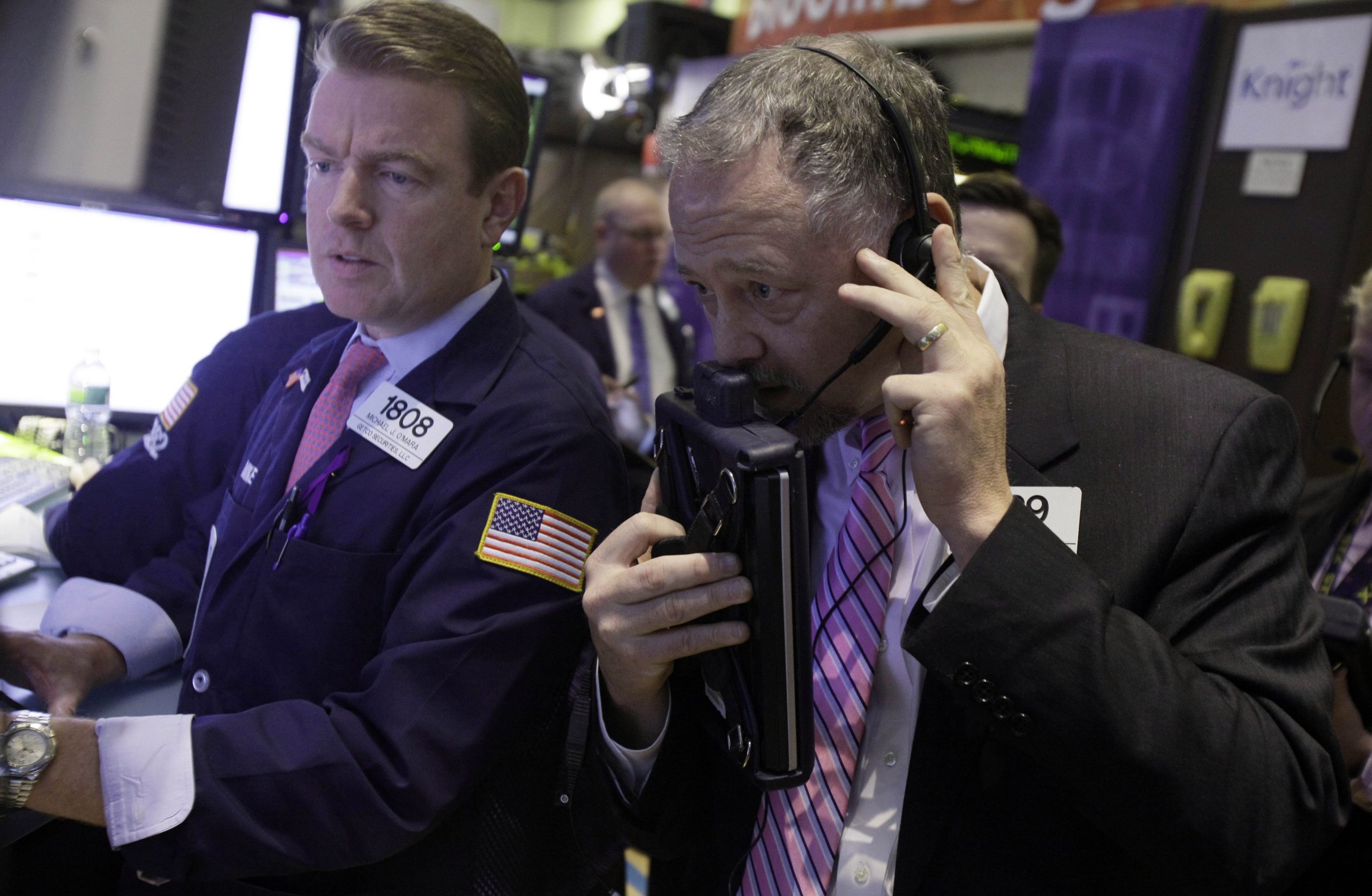 Stocks turn higher on jobs number, but fears loom
