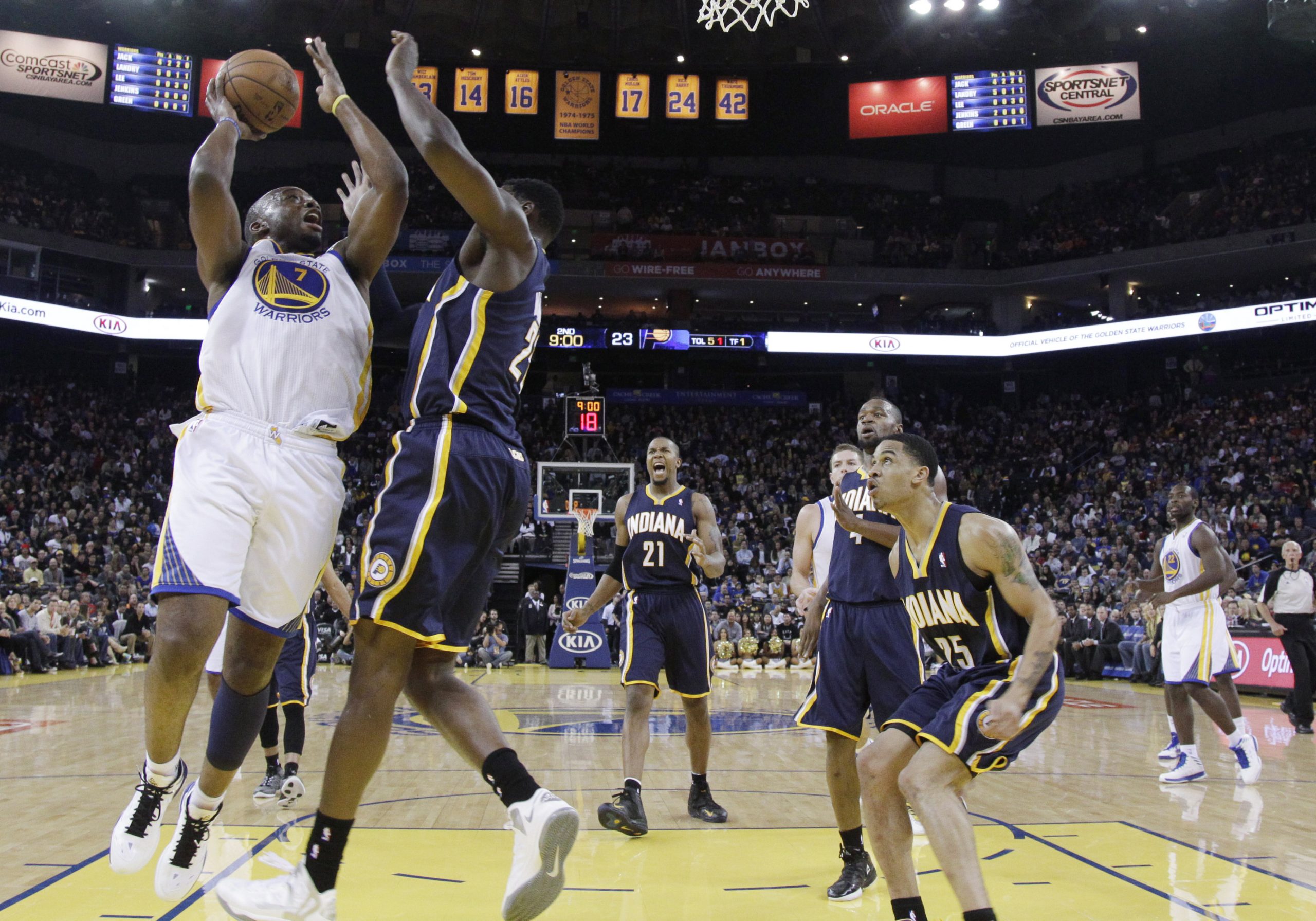 Warriors beat Pacers 103-92 for 3rd straight win
