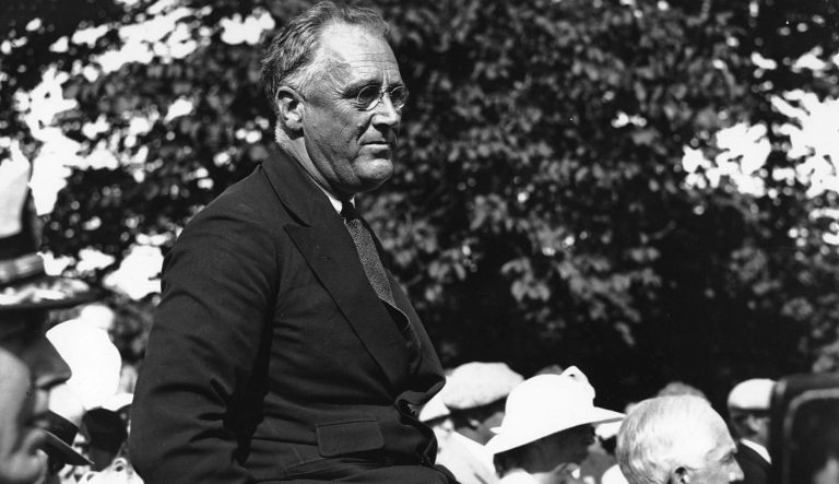 This is an undated photo of U.S. President Franklin D. Roosevelt at Campobello Island, off the coast of New Brunswick, Canada. 