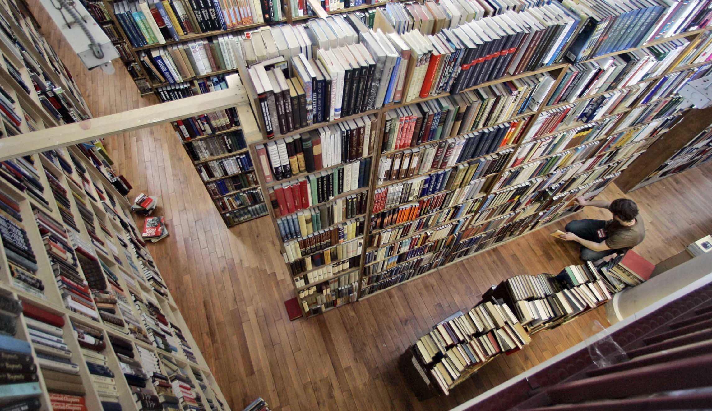 For these booksellers, science is suddenly violence