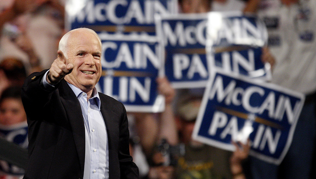 John McCain marched to his own drum