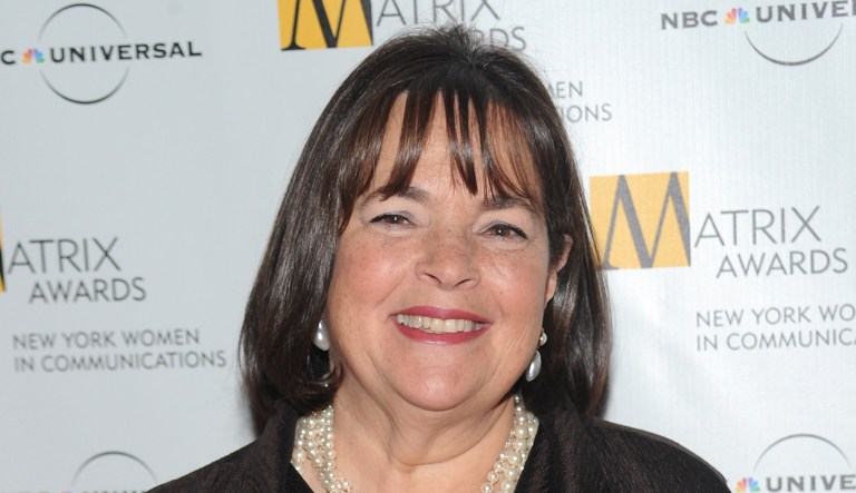 Author and Food Network host Ina Garten attends an event in New York.