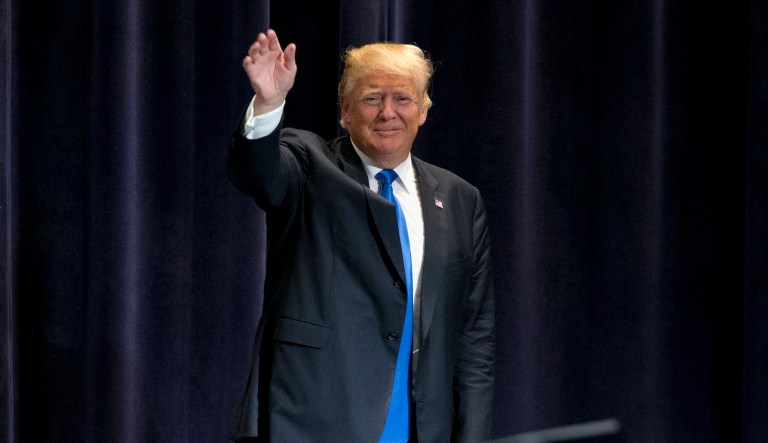 Trump delivers message to YAF’s conservative conference with letter