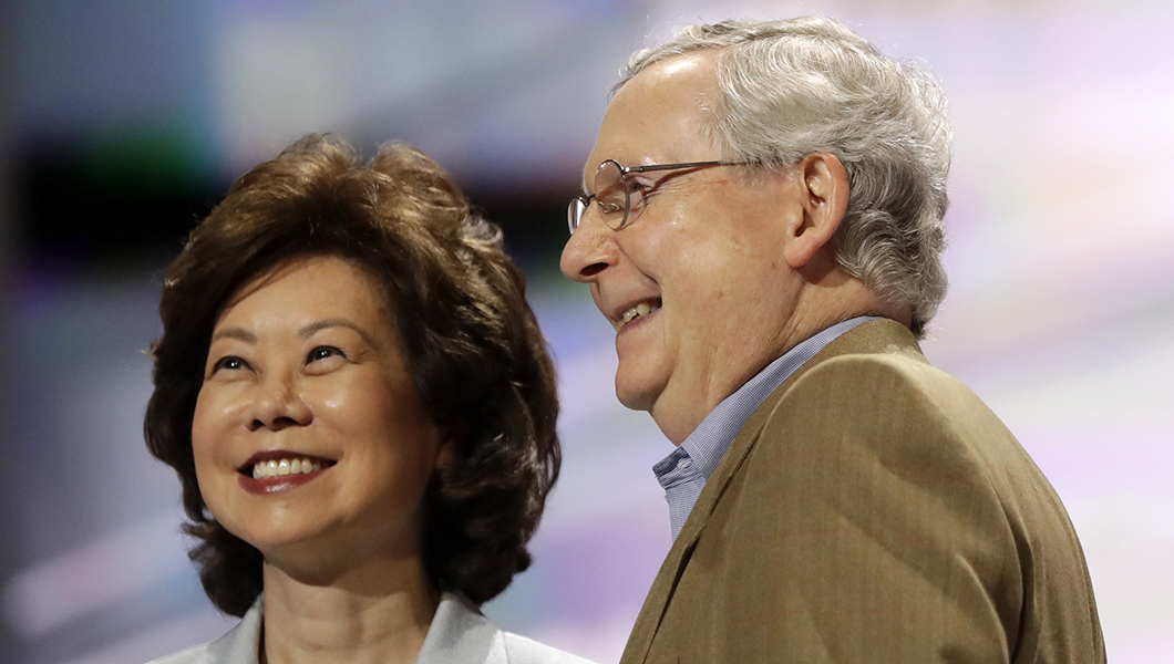 Transportation Secretary Elaine Chao resigns