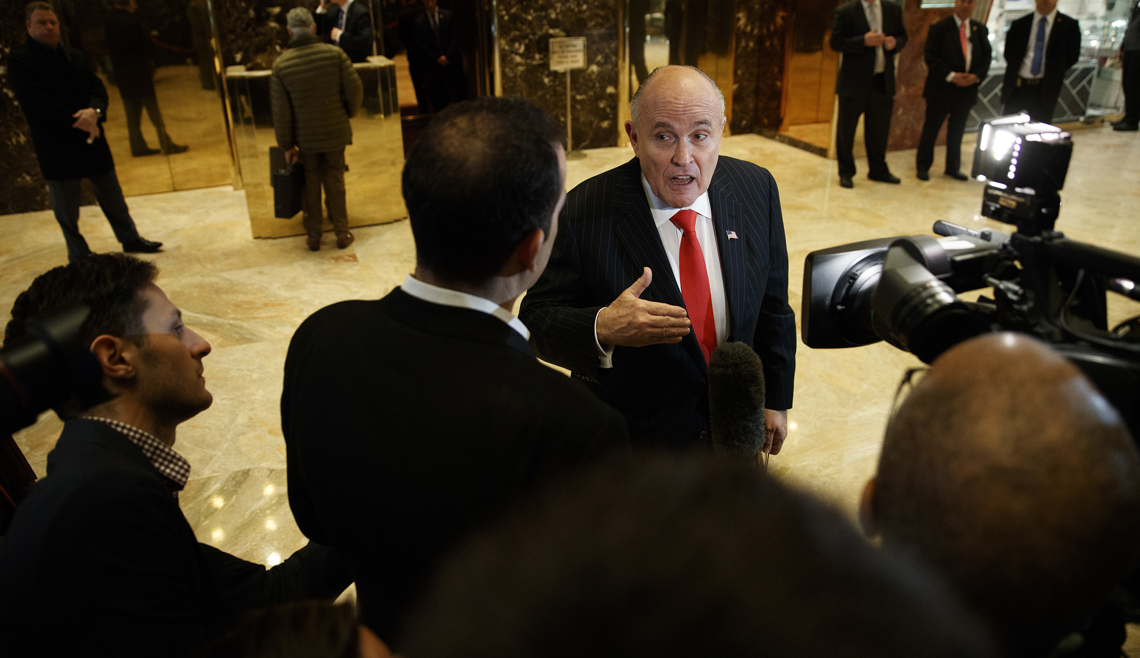 Rudy Giuliani: ‘Somebody played with’ recording of Trump and Michael Cohen