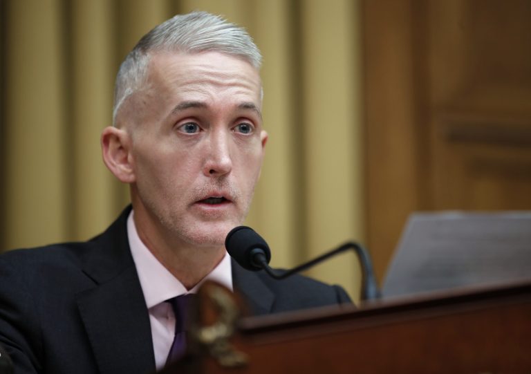 Rep. Trey Gowdy, R-S.C., speaks during a hearing on Capitol Hill in Washington, D.C.