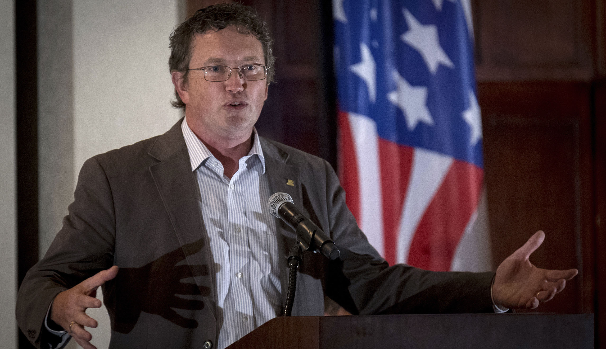 Rep. Thomas Massie fights back against sneaky attempt to suspend Congress’ war powers