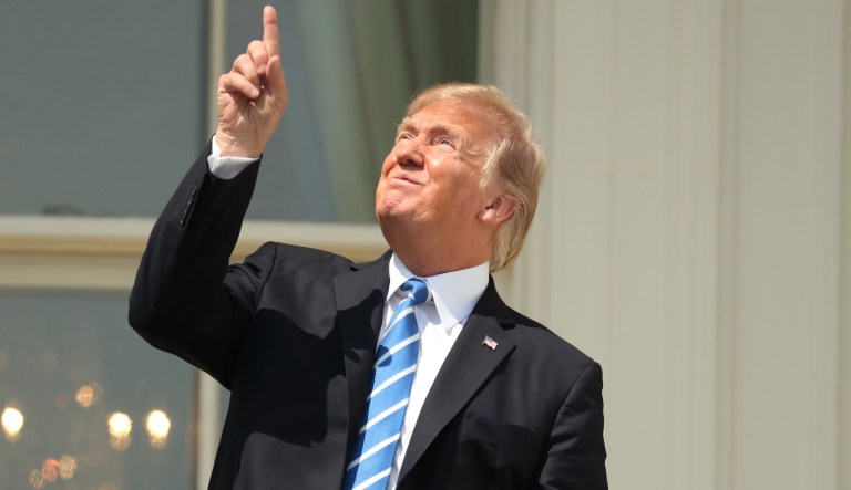 Hillary Clinton: ‘Please do not take medical advice from a man who looked directly at a solar eclipse’