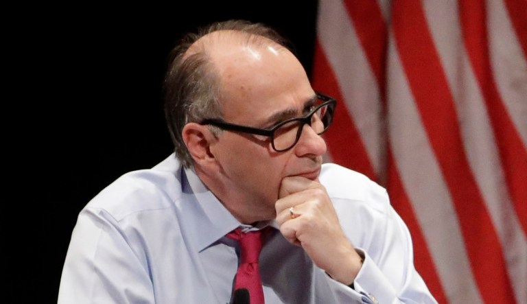 David Axelrod is seen at an event.