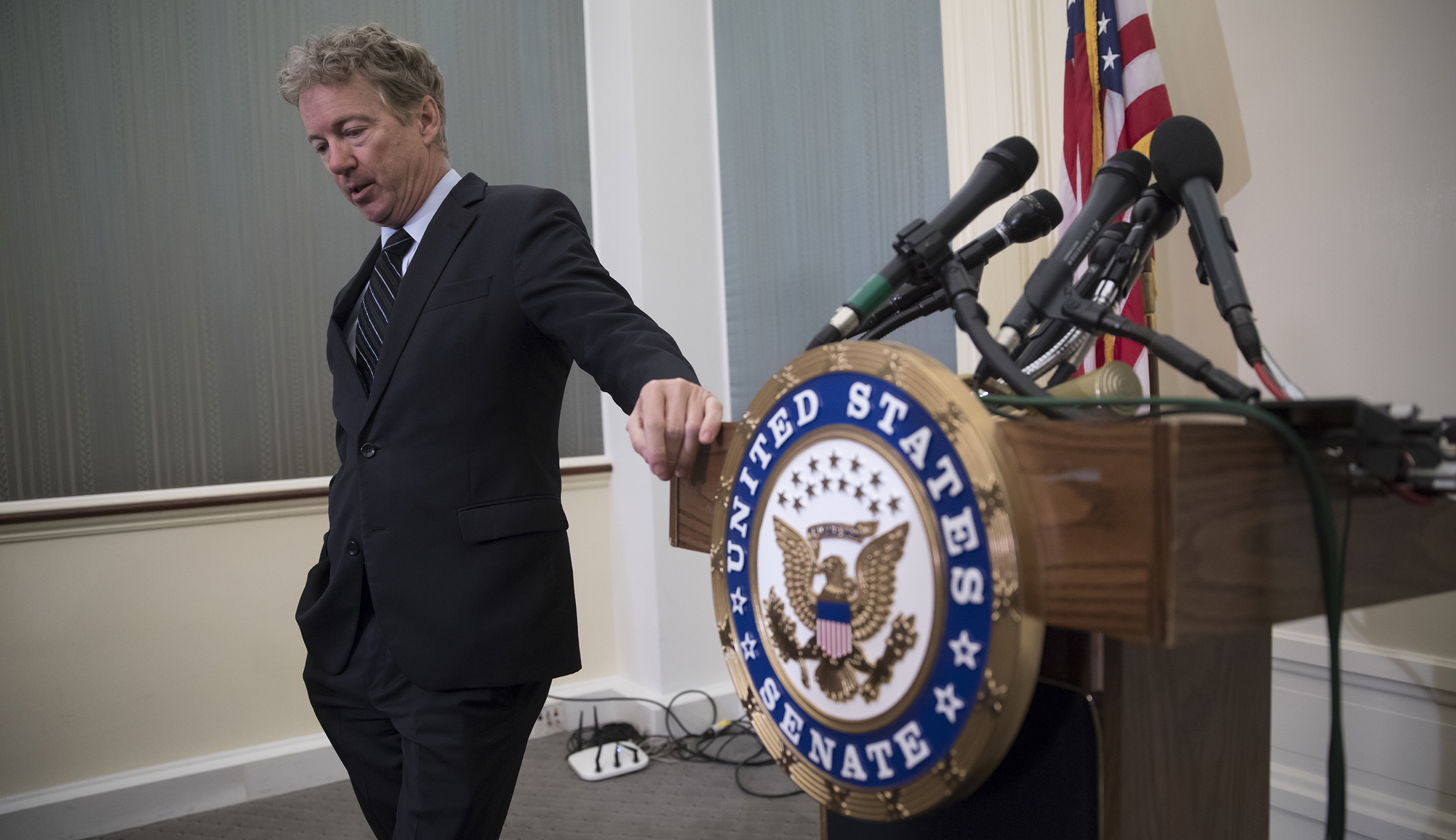 Rand Paul declares Tea Party dead as Congress, Trump agree on new spending