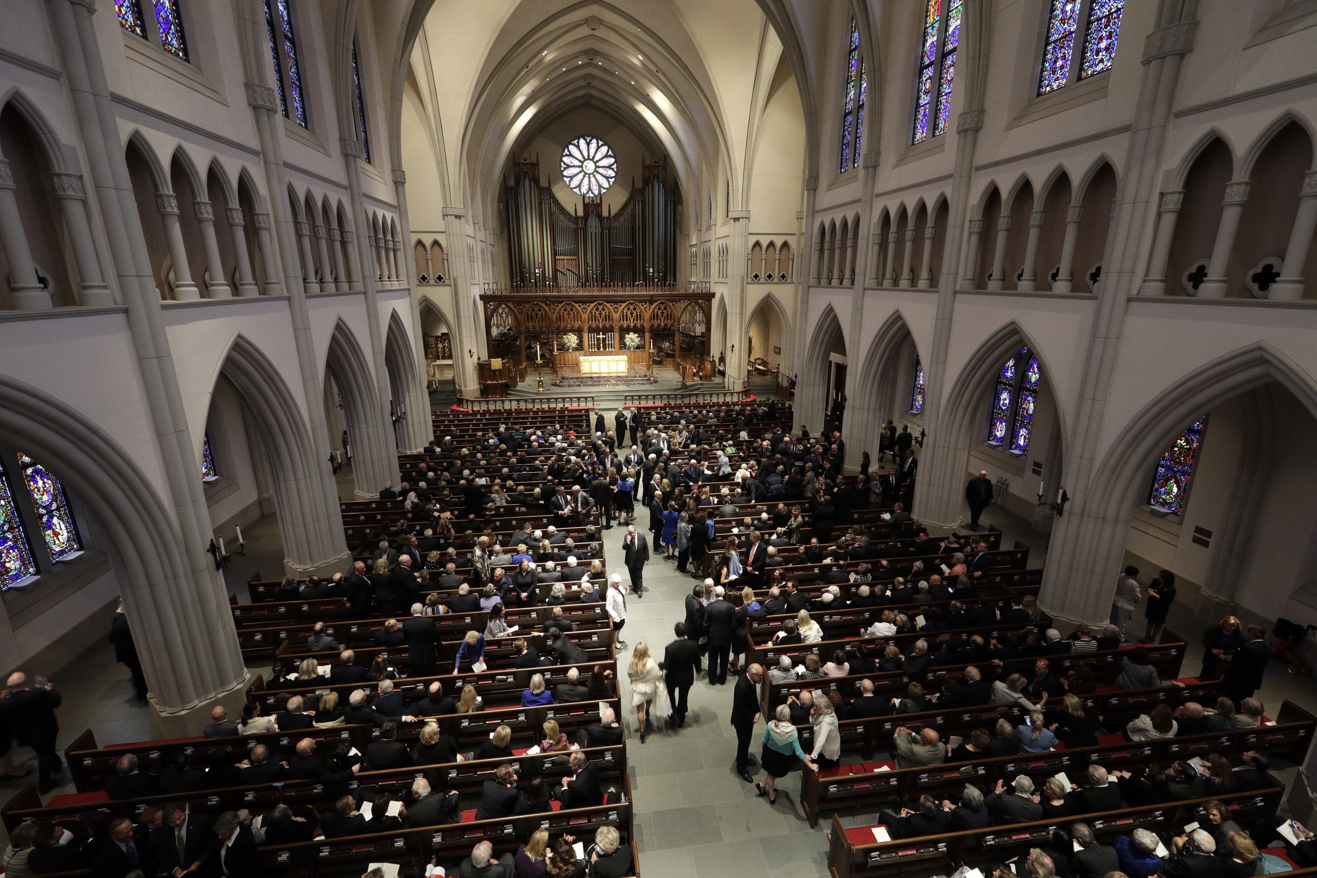 WATCH LIVE: Former first lady Barbara Bush laid to rest