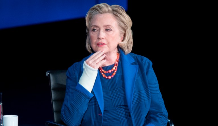 Hillary Clinton says press rights and free speech are âunder open assaultâ under Donald Trump, and has likened his administration to an authoritarian regime. 
