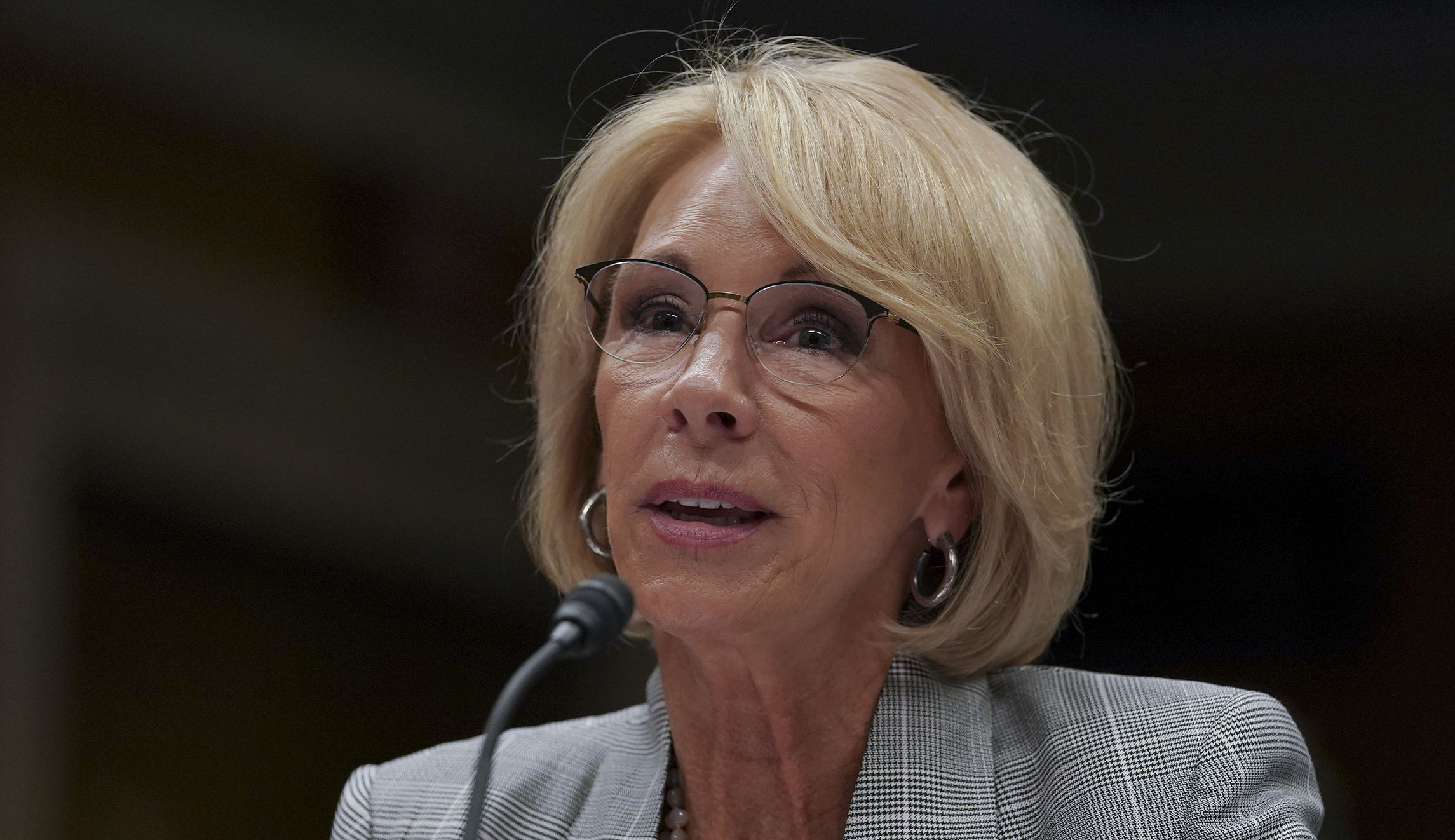 Betsy DeVos: Trump’s school safety commission won’t examine gun violence