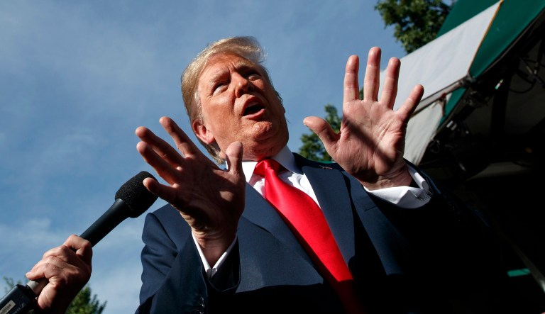 Trump: NFL players aren’t protesting a ‘real issue’