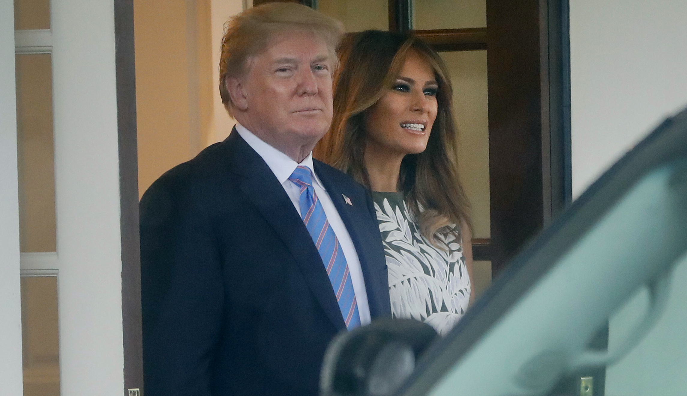 Trump and first lady request absentee ballots amid mail-in voting fight