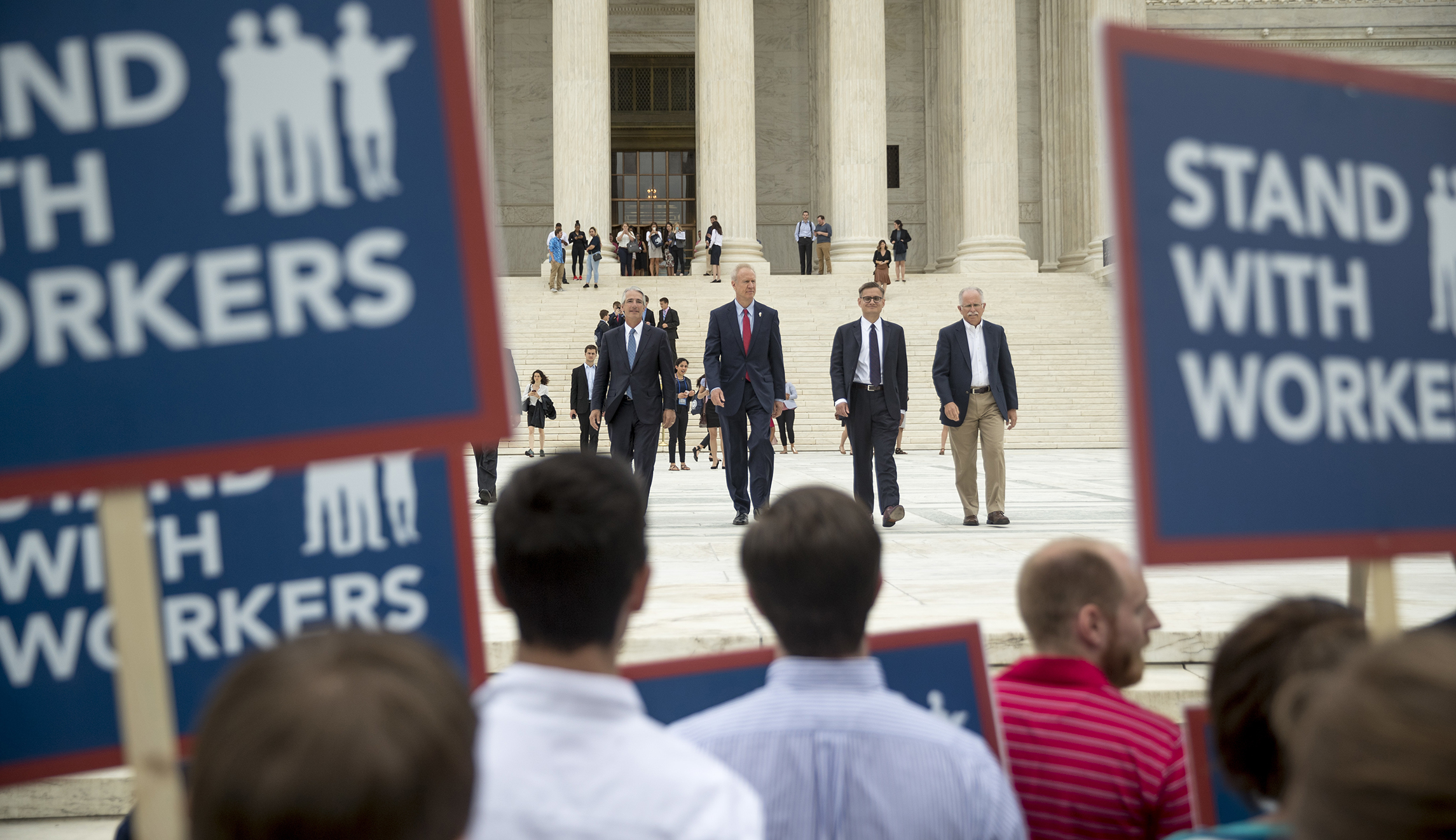 Death knell decision by Supreme Court has yet to kill unions