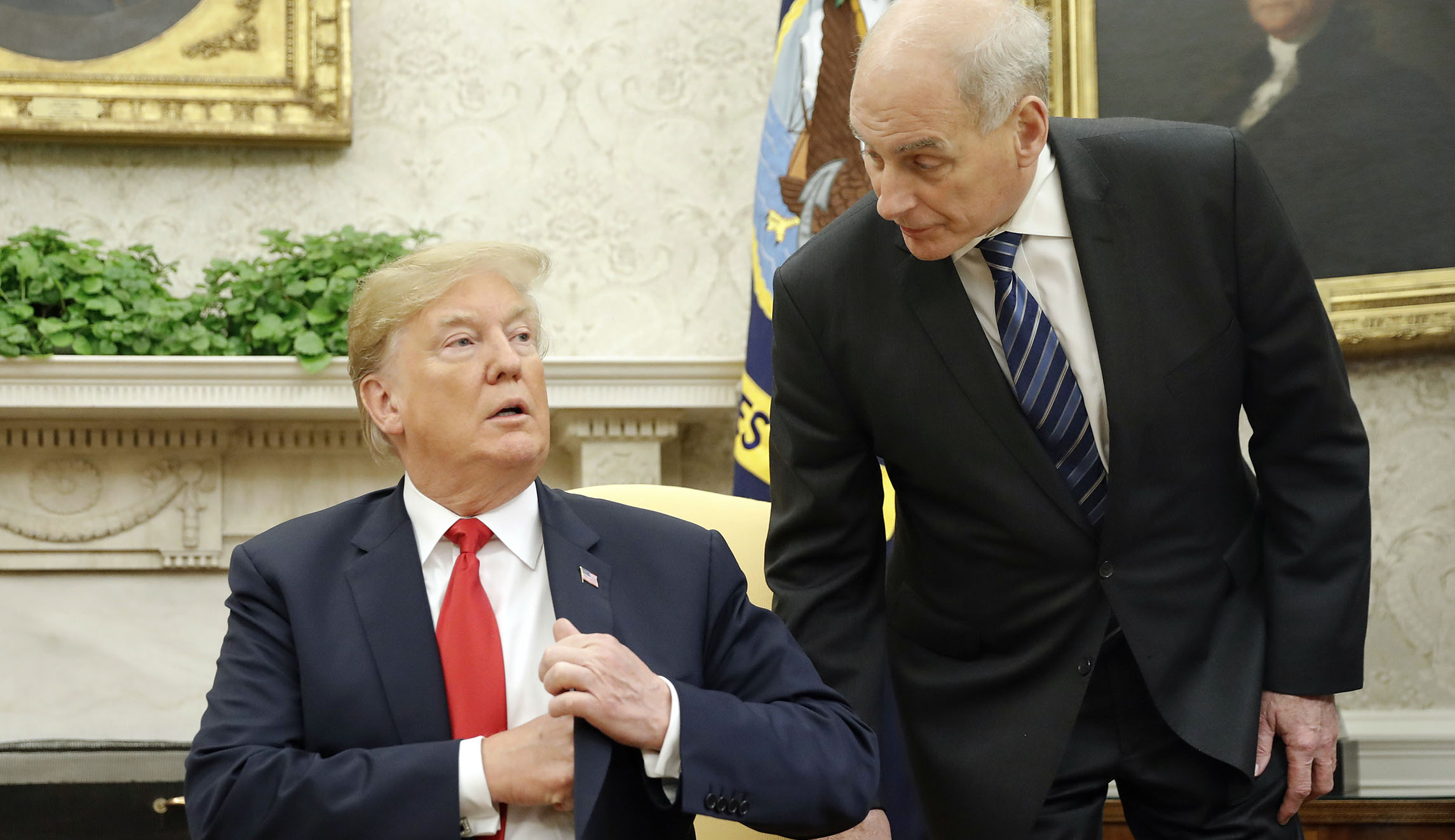 Donald Trump, John Kelly-111818
