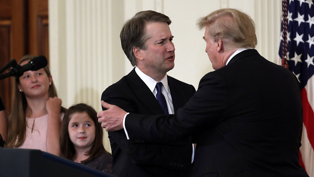 Trump defends Kavanaugh on drinking: Democrats ‘are not angels’