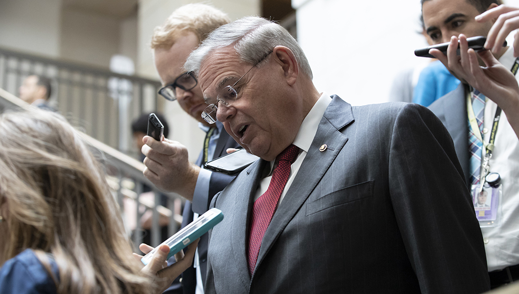Did Bob Menendez, indicted Democrat, stage this on-camera interview to slam the FBI?