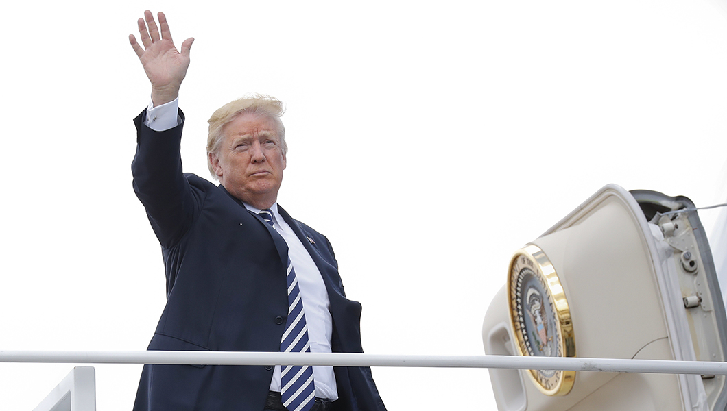 Trump to visit Ireland, South America after marking Veterans Day in France