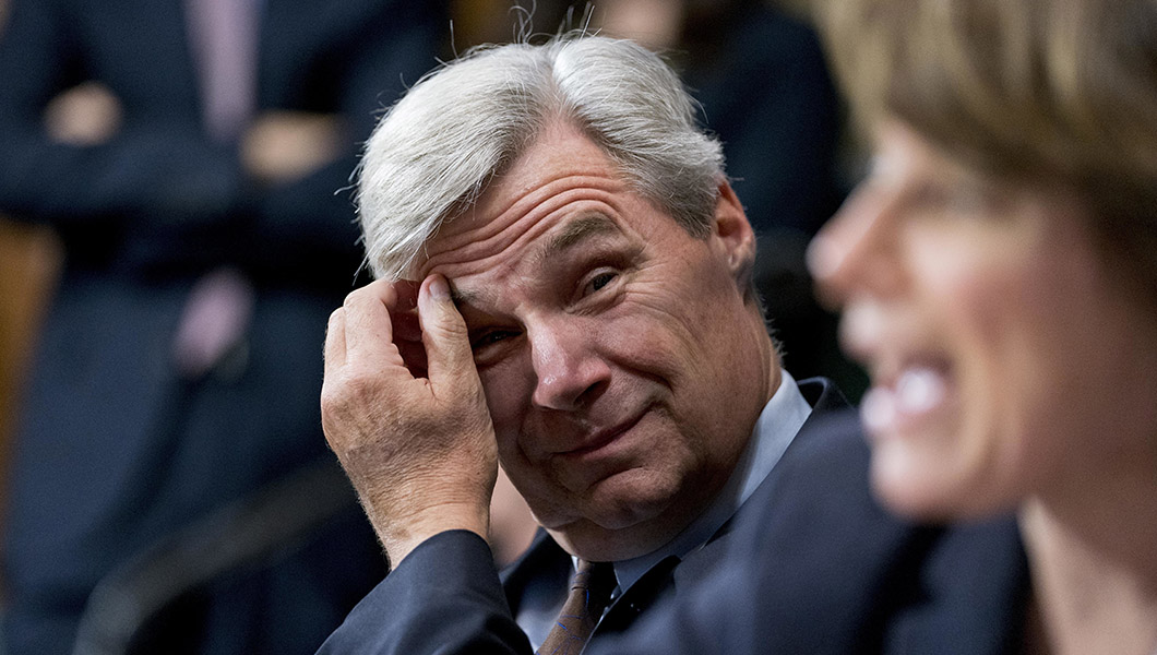 Democratic ‘dark money’ critic Sheldon Whitehouse has deep ties to secret donor world