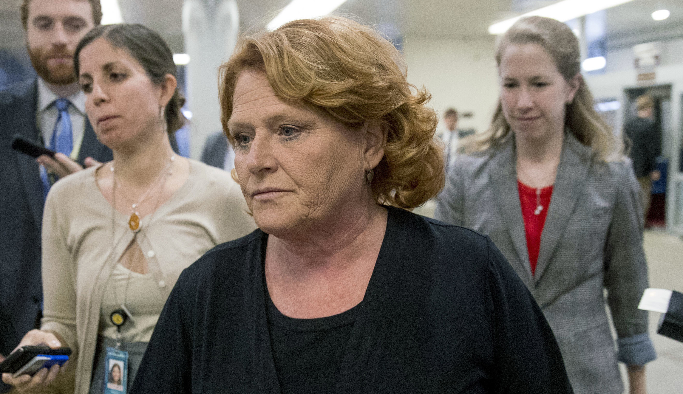 Heitkamp apologizes for ad identifying sexual abuse victims