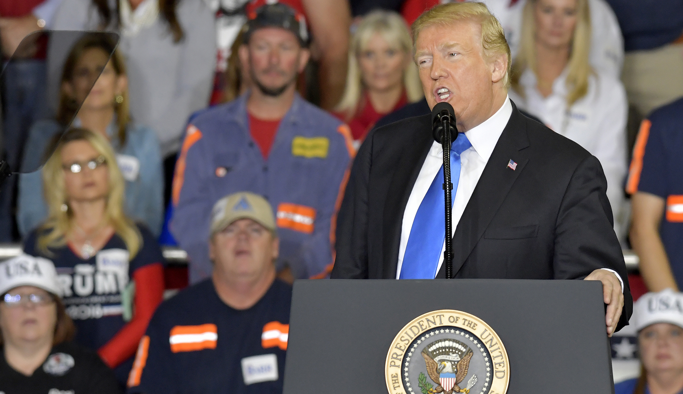 No one can compete with Trump’s ‘bottomless pit’ trash talk, Democratic senator says