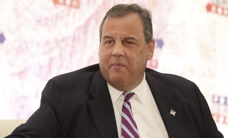 Chris Christie participates in the "Chris Christie Town Hall" at Politicon at the Los Angeles Convention Center on Saturday, Oct. 20, 2018, in Los Angeles. 