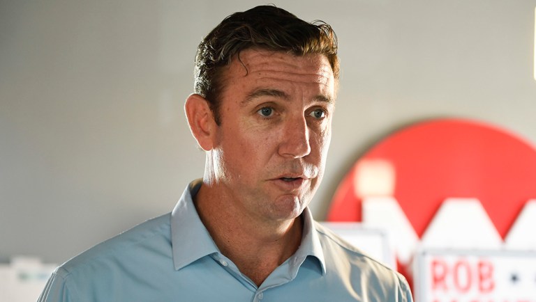 Rep. Duncan Hunter, R-Calif.,  speaks during an interview.
