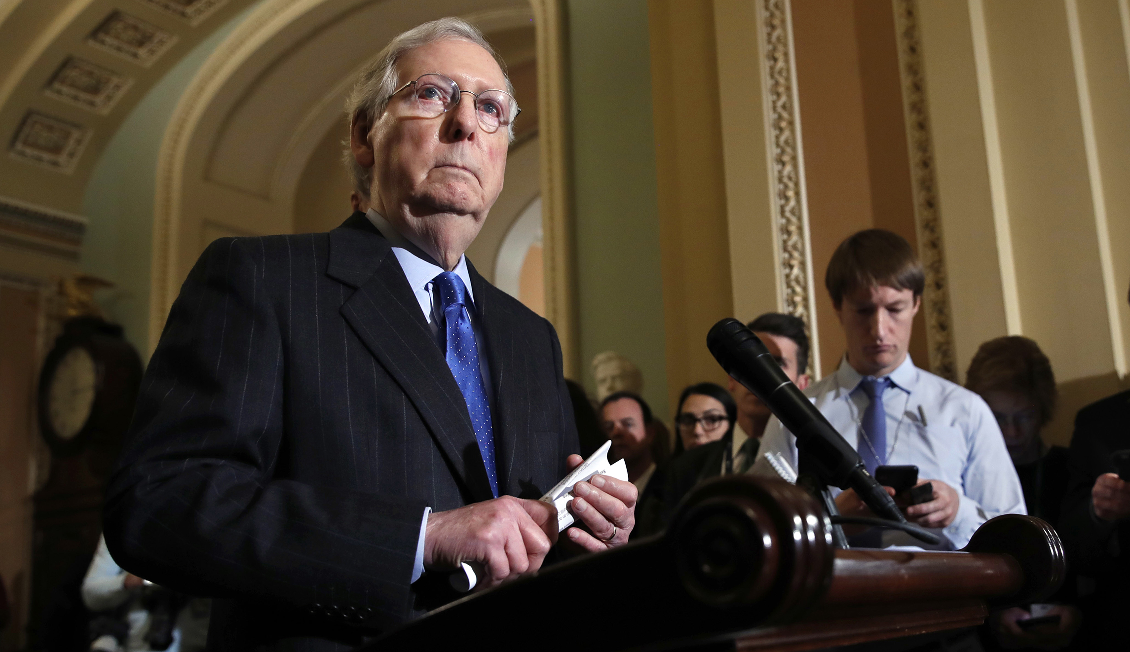 McConnell not budging on bill to protect Robert Mueller