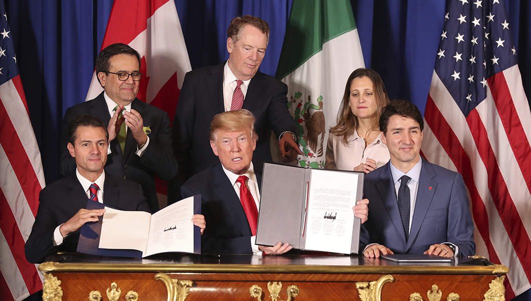 Union leaders reject pulling out of NAFTA