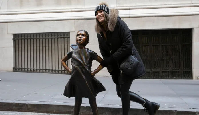 Fitting for a Wall Street statue, ‘Fearless Girl’ was always about money, not feminism