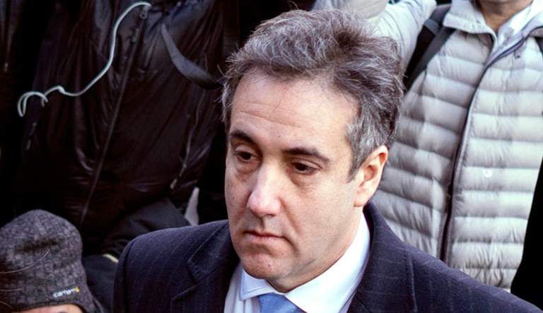Michael Cohen is pictured.