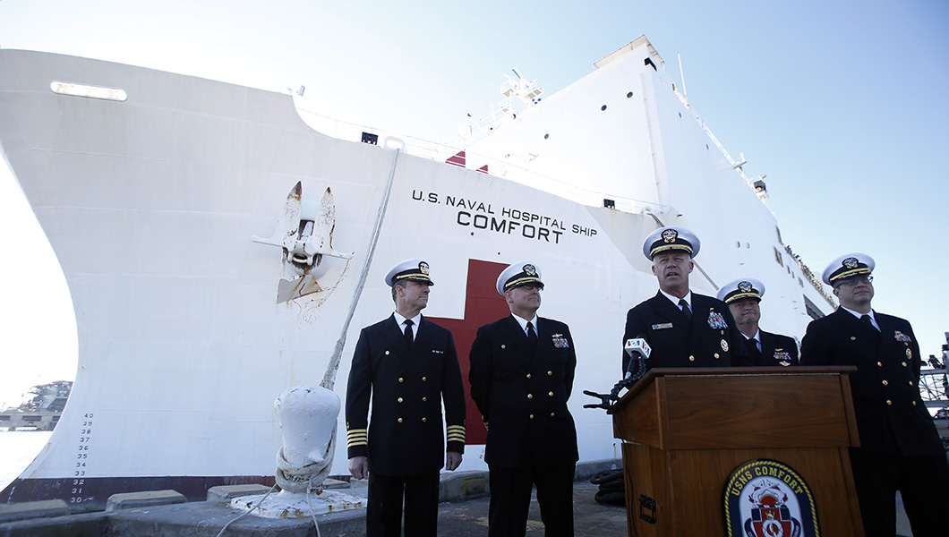 Department of Defense says some undercapacity medical assets will stay put