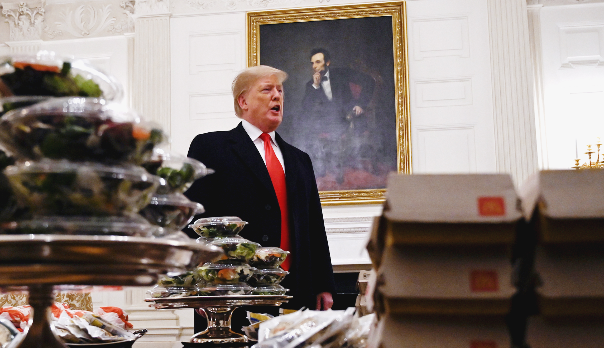 Everything is racist: White House burger buffet edition