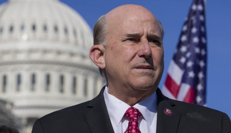Rep. Louie Gohmert, R-Texas., pauses while speaking during a news conference on Capitol Hill, Tuesday, Jan. 15, 2019 in Washington. 