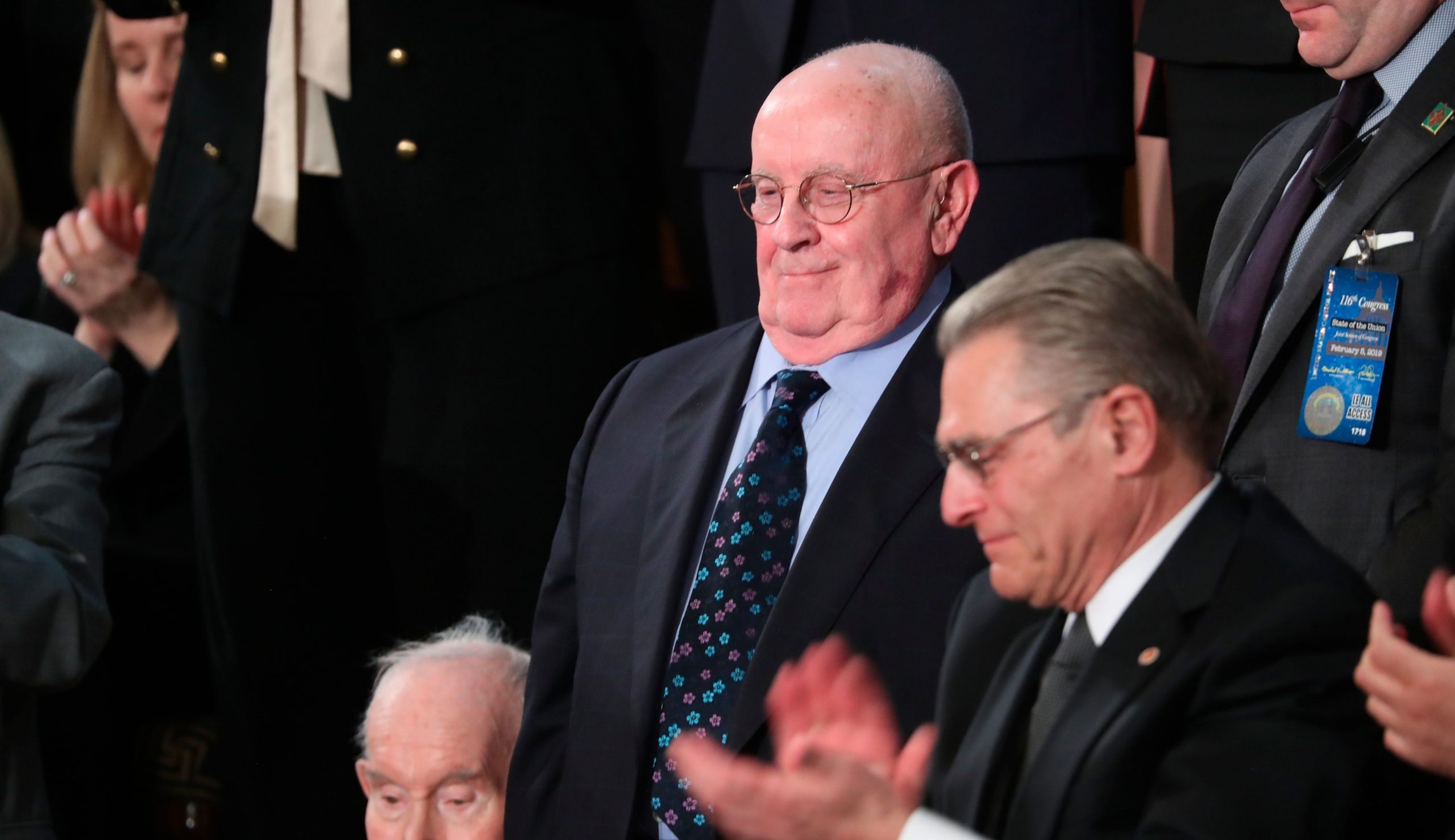 At State of the Union, America’s glory showcased by Holocaust survivors