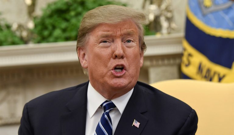 President Trump speaks.