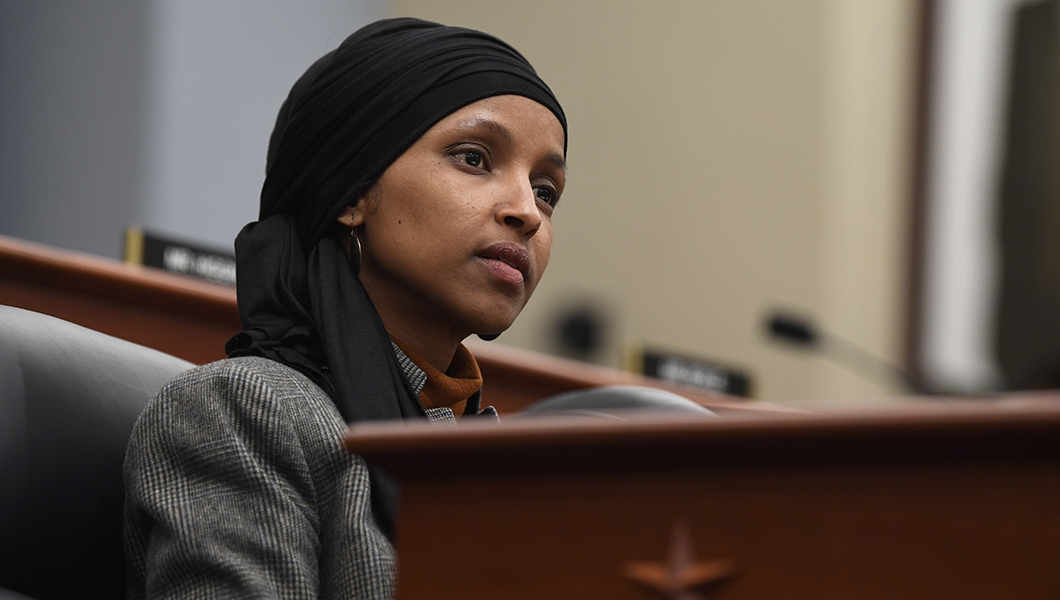 Will Rep. Ilhan Omar denounce rocket attacks against Israel?
