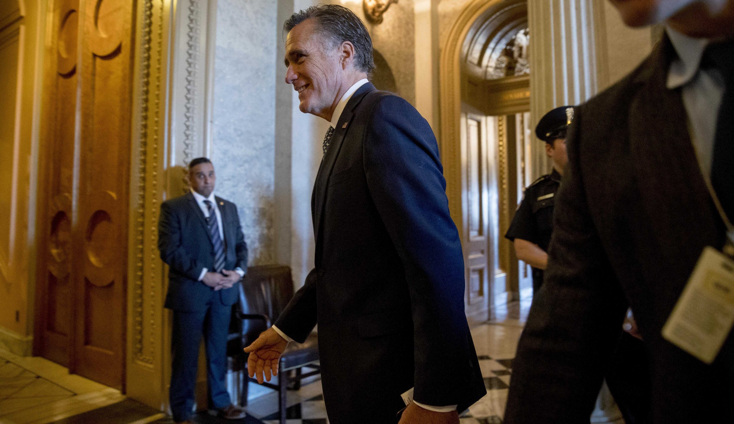 Romney’s no hypocrite on Trump’s taxes