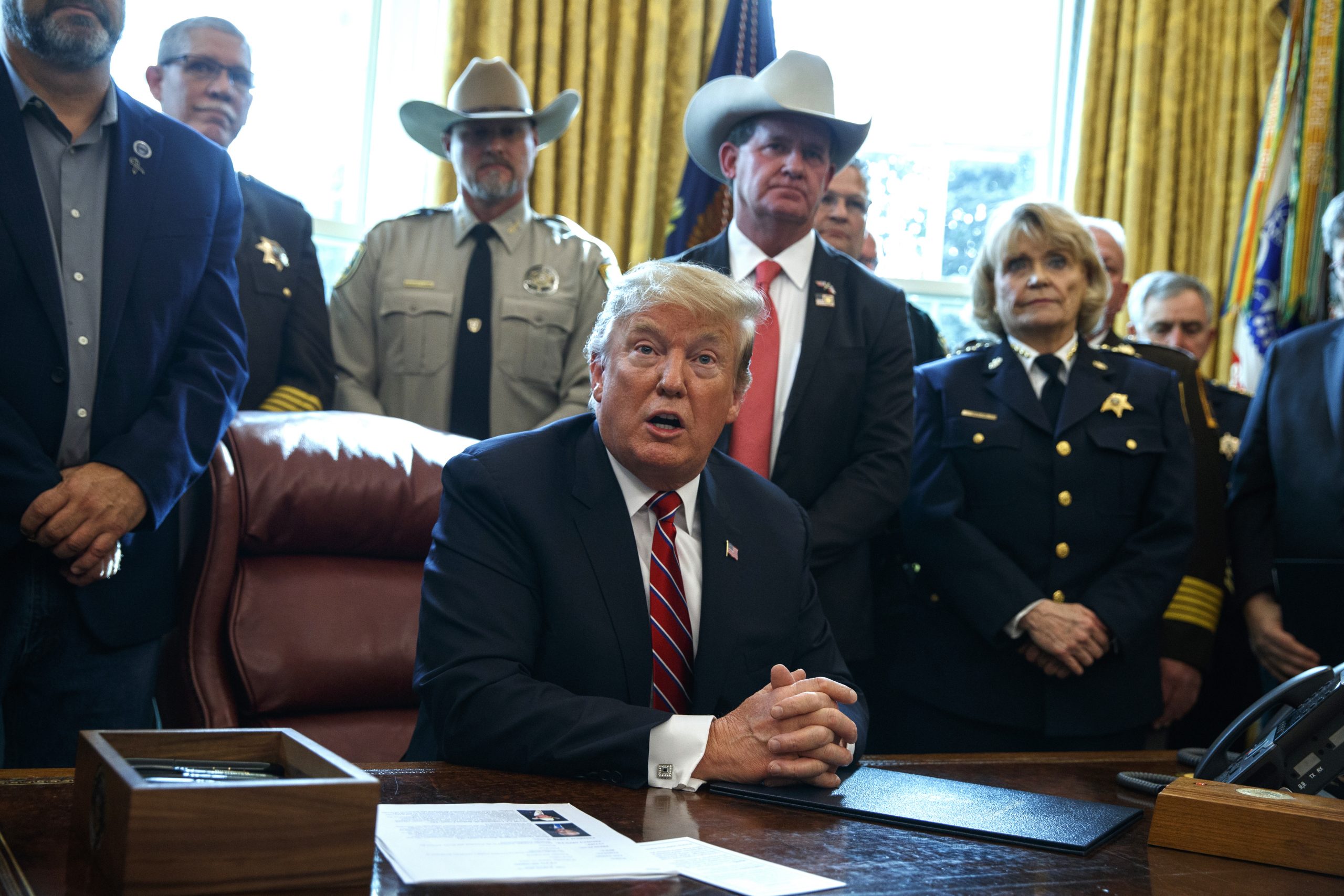 Trump says he doesn’t think white nationalism is a rising global threat