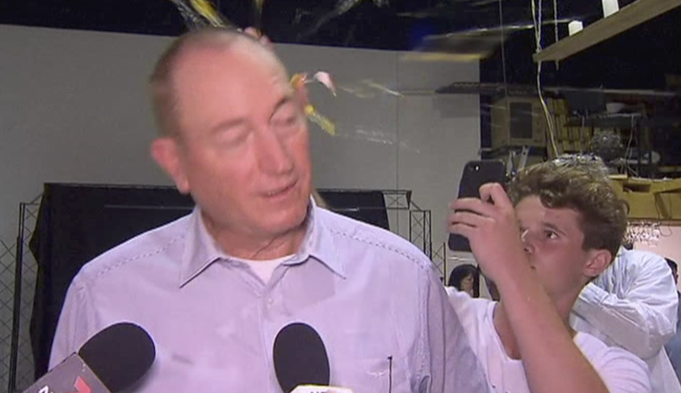 Teen eggs Australian senator who blamed New Zealand attack on Muslim immigration