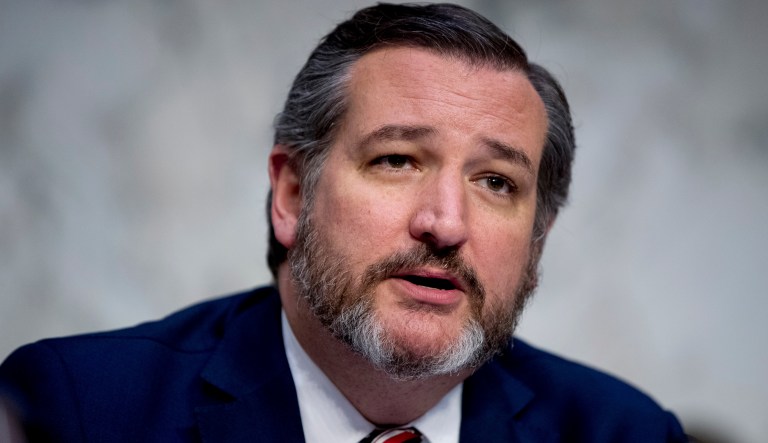 Sen. Ted Cruz, R-Texas, on Capitol Hill, Wednesday, March 27, 2019, in Washington.