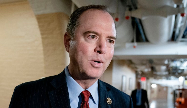 House Intelligence Committee Chairman Adam Schiff, D-Calif., responds to questions.