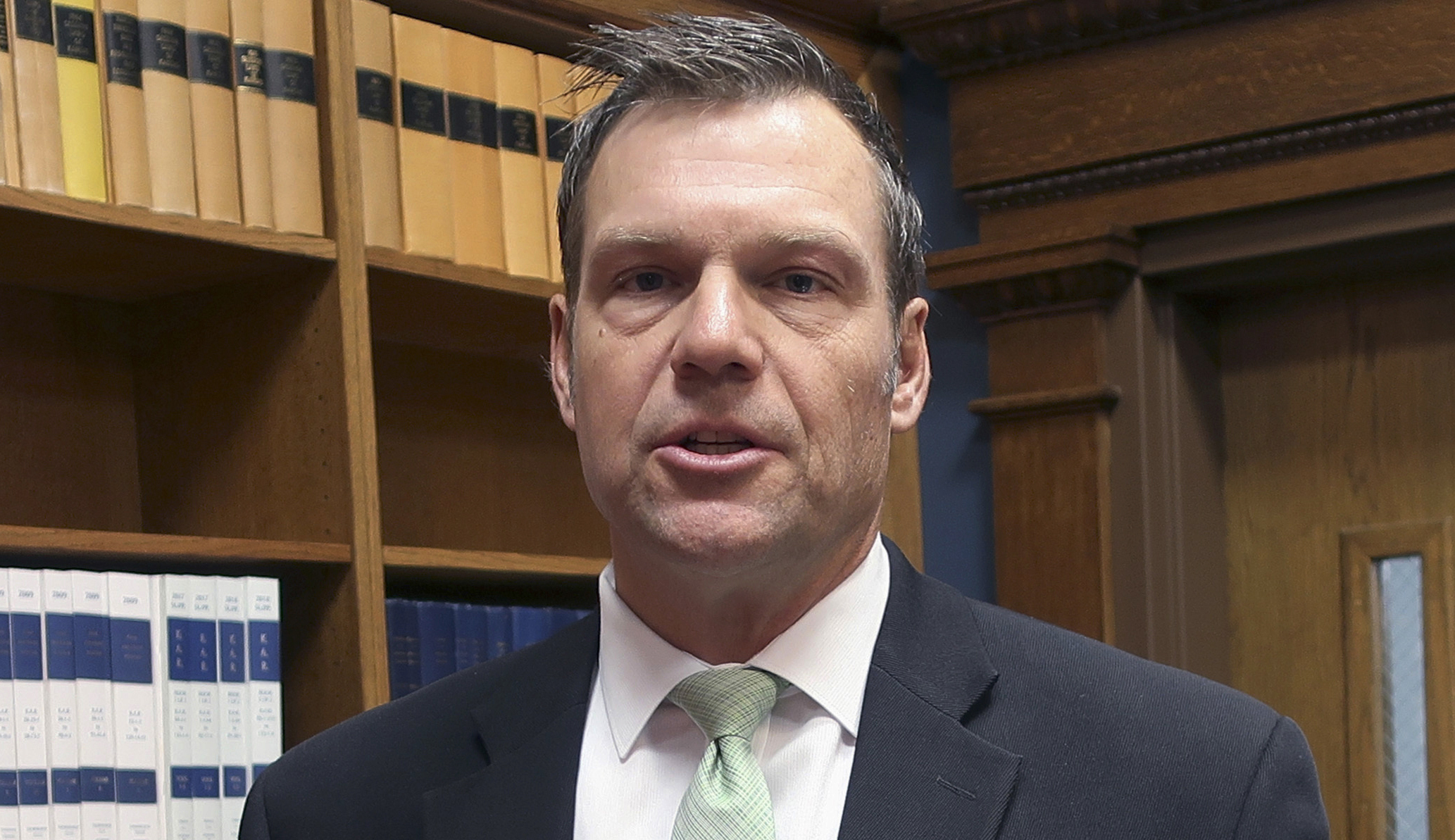 Give Kris Kobach whatever he wants if he can fix the asylum scam