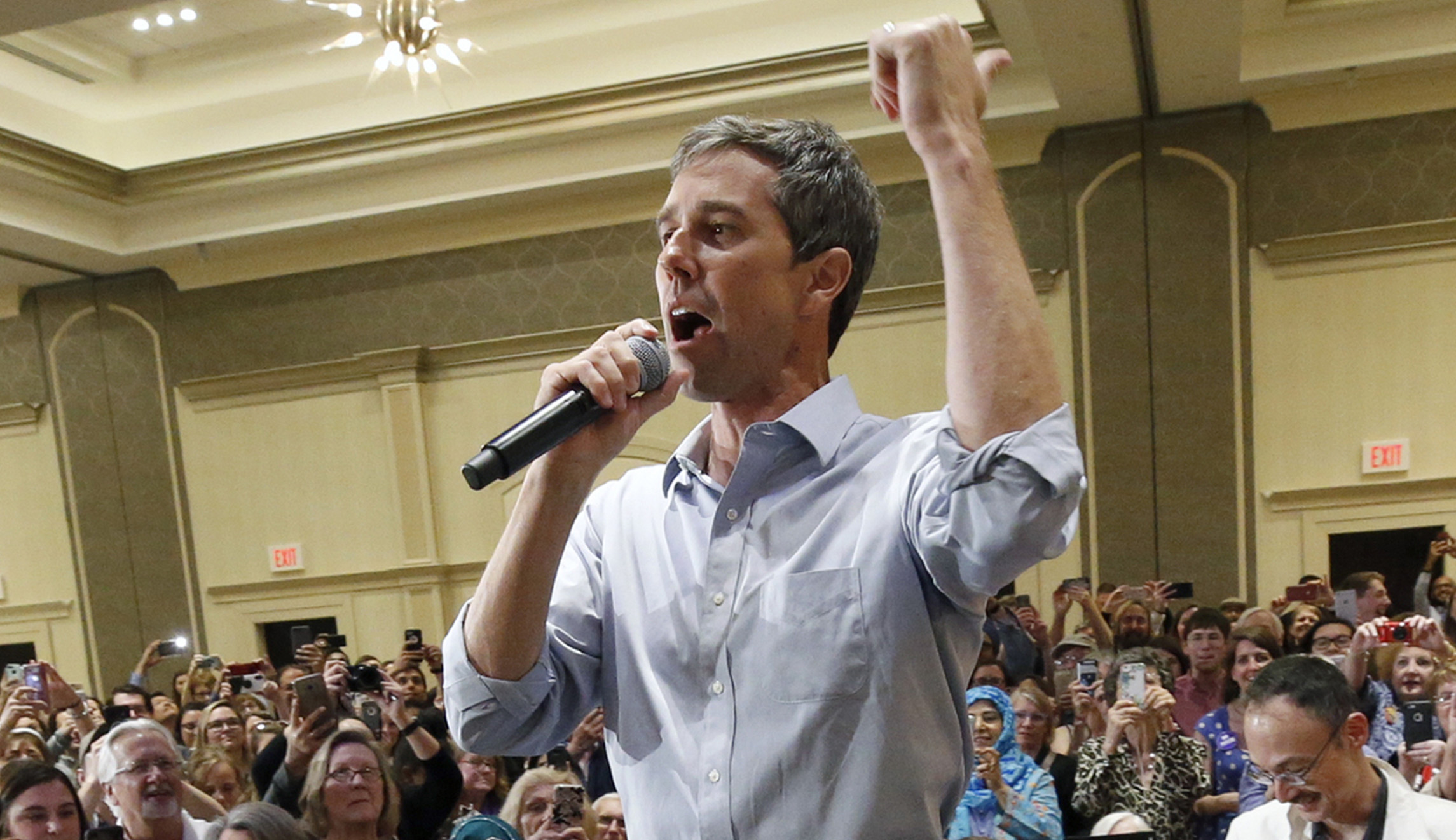 Beto O’Rourke breaks resolution to cease public swearing talking transgender rights in Virginia
