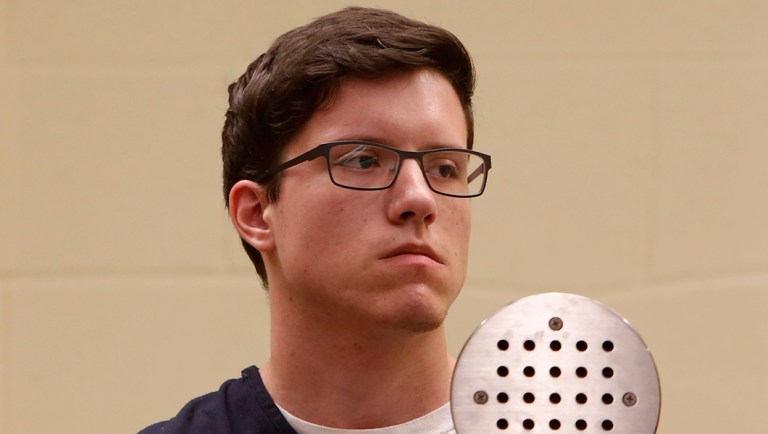 John T. Earnest appears for his arraignment hearing.