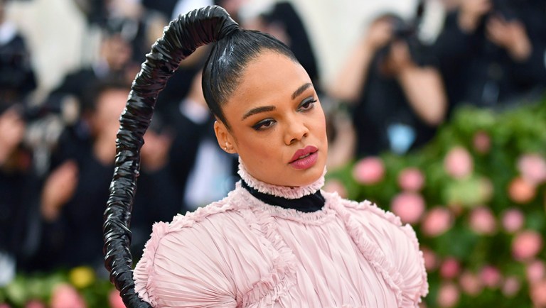 Tessa Thompson attends The Metropolitan Museum of Art's Costume Institute benefit.