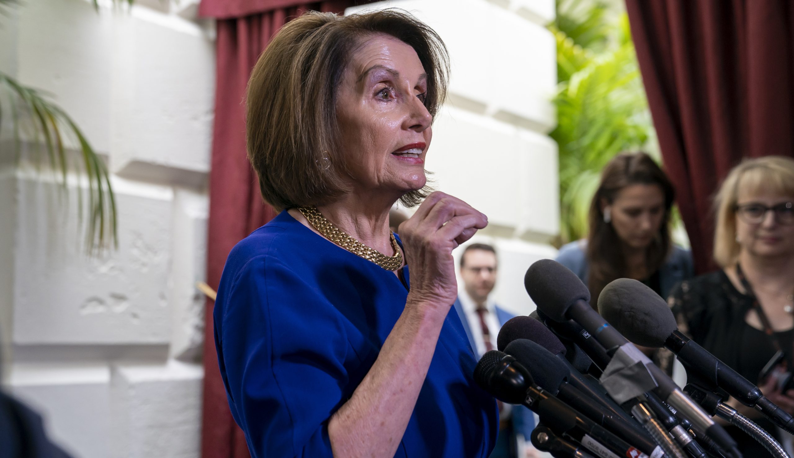 Pelosi: ‘I pray for the president of the United States,’ Trump responds