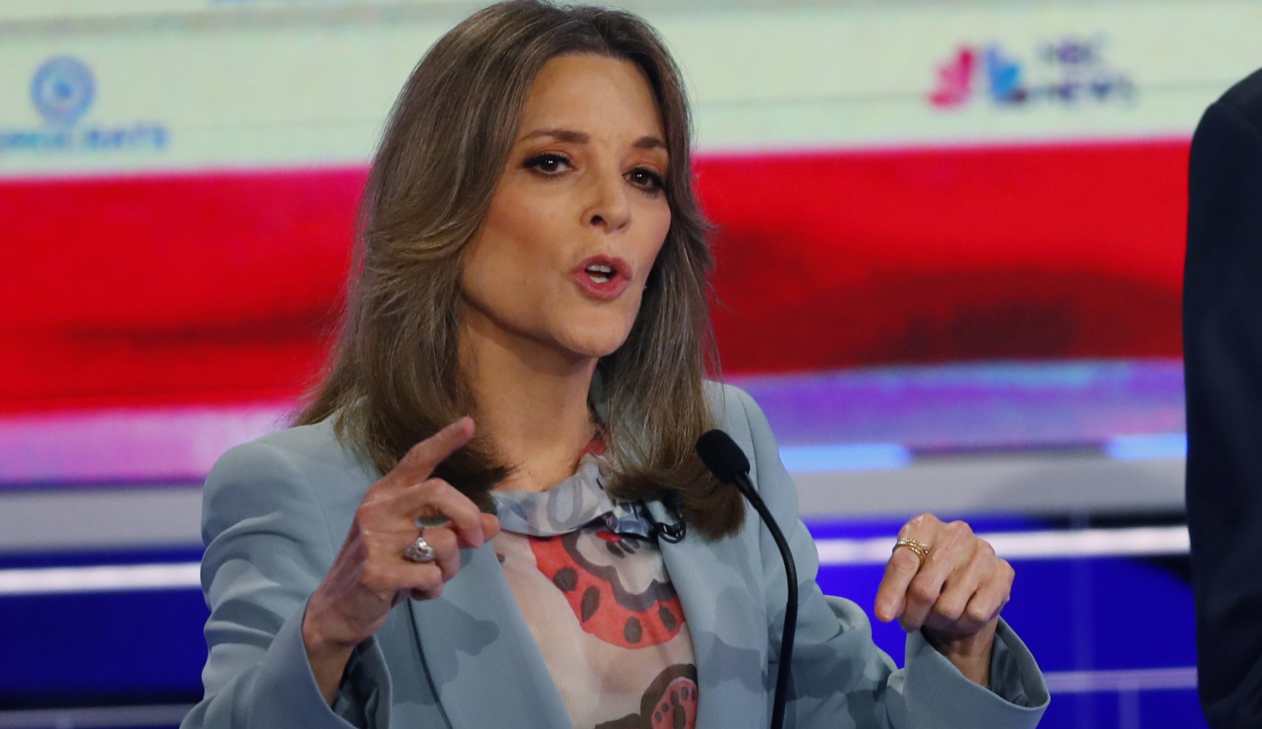 Vogue doesn’t think Marianne Williamson is a real candidate, but she does